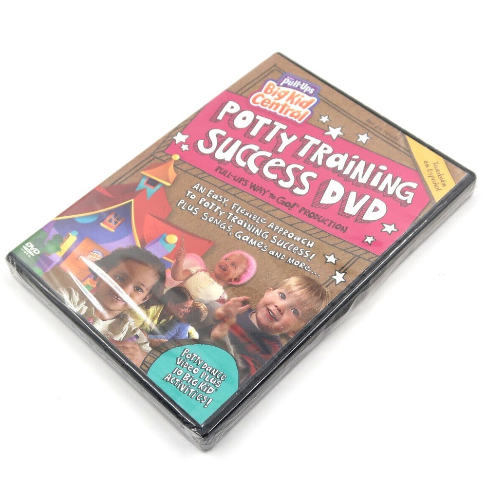 Pull Ups! Big Kid Central! Potty Training Success DVD - Educational! NIP